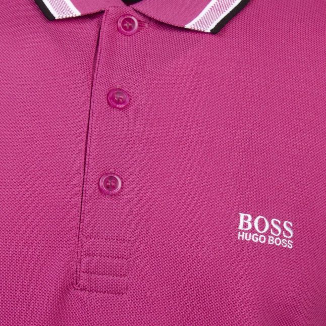 Athleisure Mens Pink Paddy Regular Fit S/s Polo Shirt