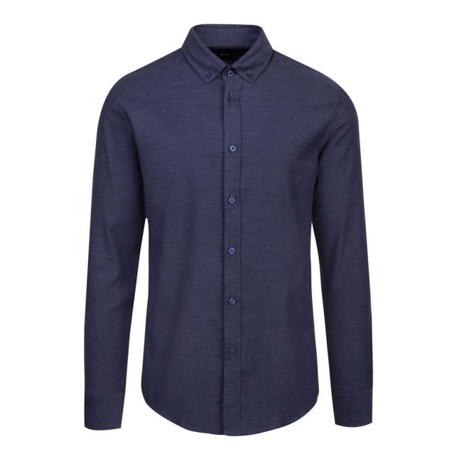 Casual Mens Dark Blue Mabsoot_1 L/s Shirt