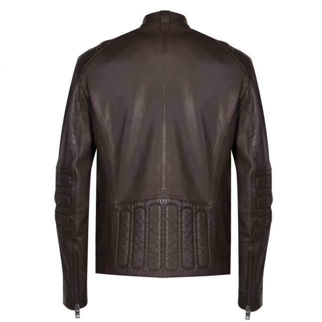 Casual Mens Brown Jagson Leather Jacket