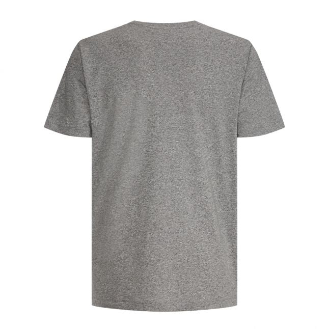 Mens Mid Grey Heather Pocket S/s T Shirt