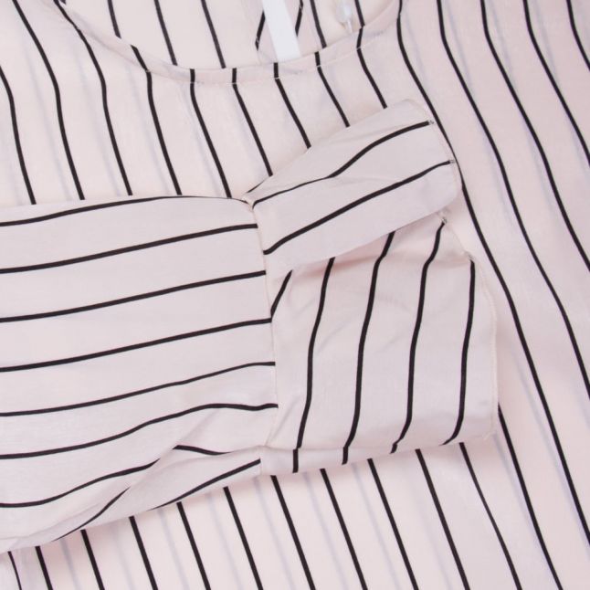 Womens Peach Blush Viriba Stripe Blouse