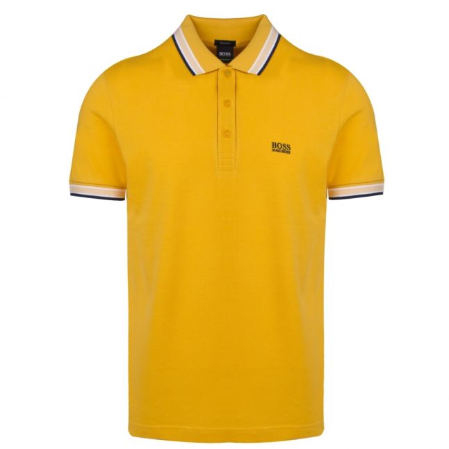 Athleisure Mens Pale Yellow Paddy Regular Fit S/s Polo Shirt