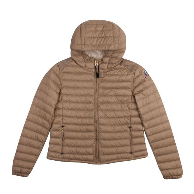 Girls Cappuccino Suiren Lightweight Hooded Jacket