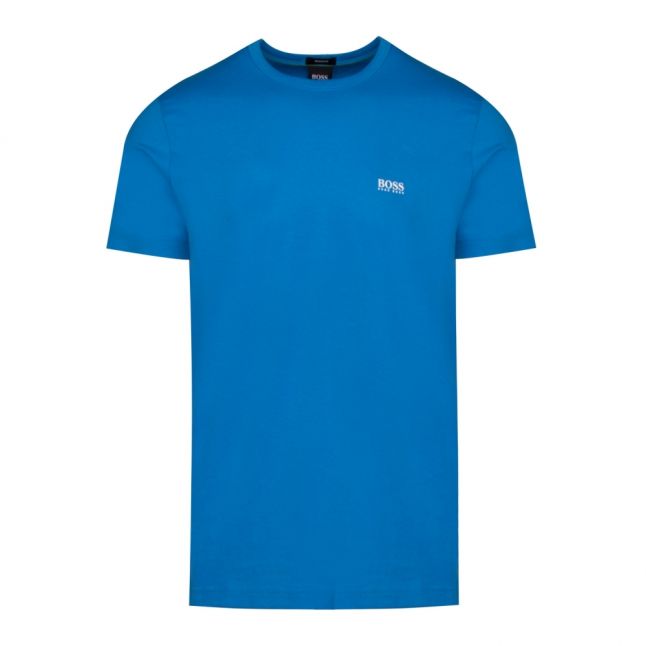 Athleisure Mens Bright Blue Tee Small Logo S/s T Shirt