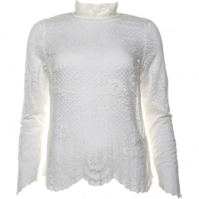 Womens Pristine Viloras L/s Lace Top