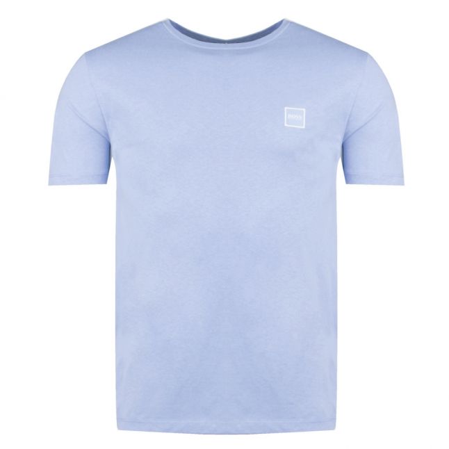 Casual Mens Light Blue Tales S/s T Shirt