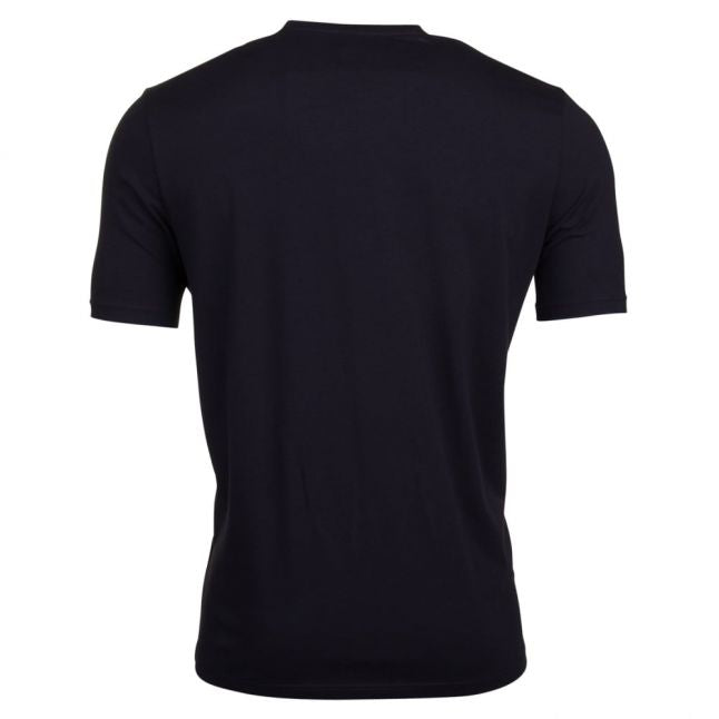 Mens Black Block Logo S/s T Shirt