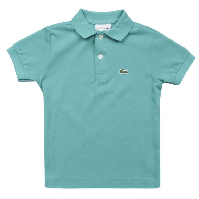 Boys Green Classic Pique S/s Polo Shirt