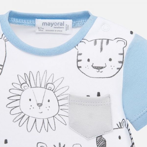 Baby Blue Bay Animal 3 Piece Tracksuit