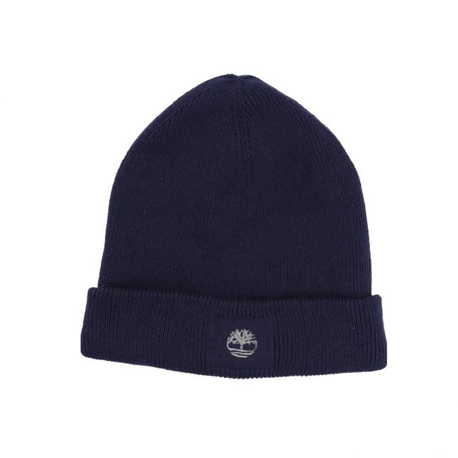 Boys Navy Knitted Hat