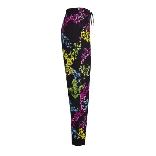 Womens Black Baroque Mix Print Sweat Pants