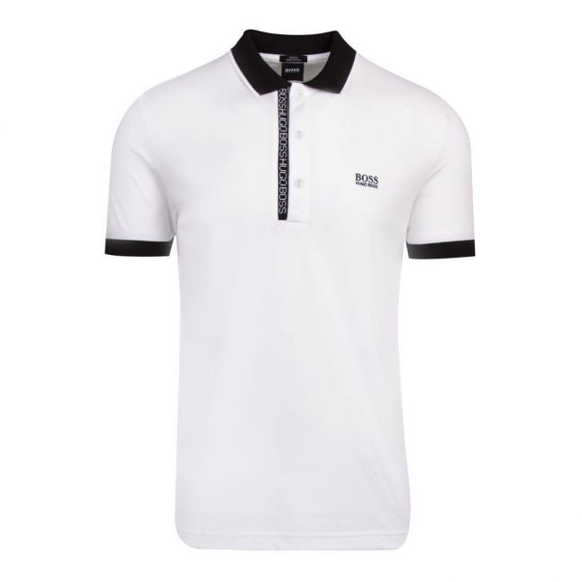 Athleisure Mens White Paule 4 S/s Polo Shirt