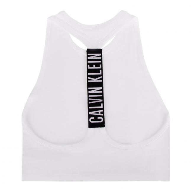 Womens Classic White Back Logo Strap Tank Top