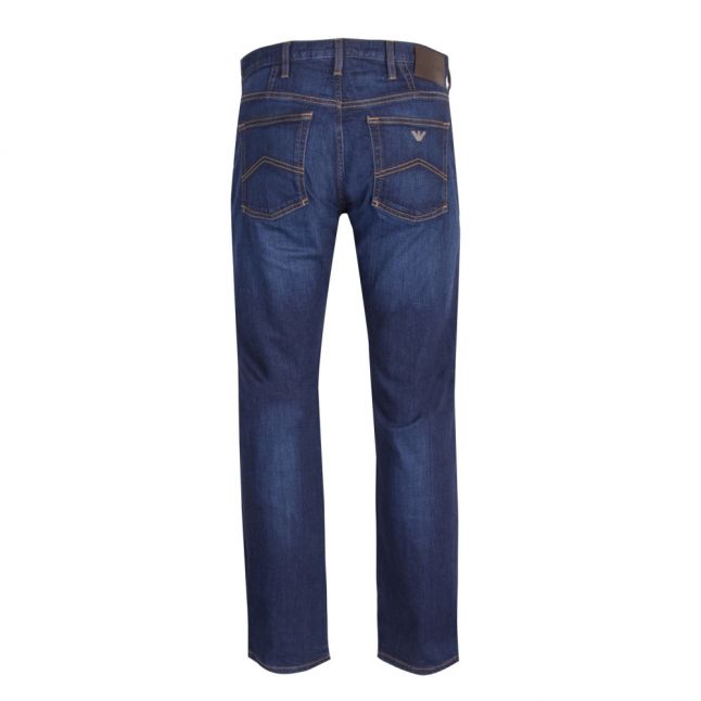 Mens Mid Blue J21 Regular Fit Jeans