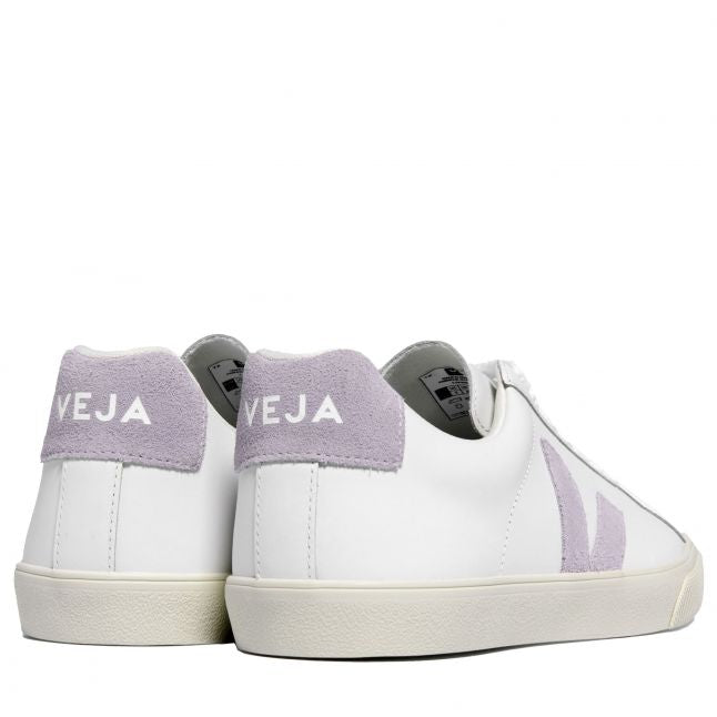 Womens	Extra White/Parme Esplar Logo Trainers