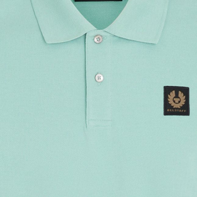 Mens Oil Blue Signature S/s Polo Shirt