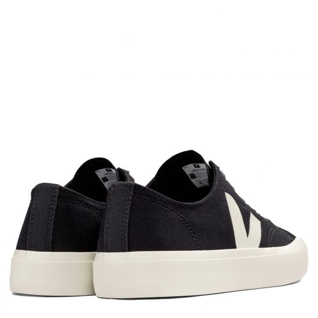 Mens Black/Pierre Wata II Low Canvas Trainers