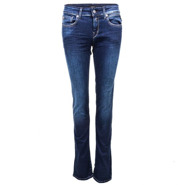 Womens Blue Wash Vicki Straight Fit Jeans