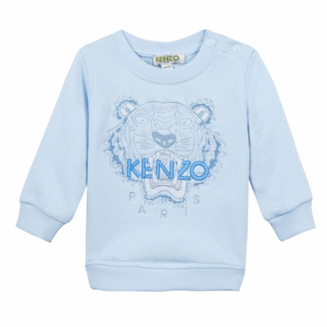 Toddler Light Blue Iconic Tiger Sweat Top