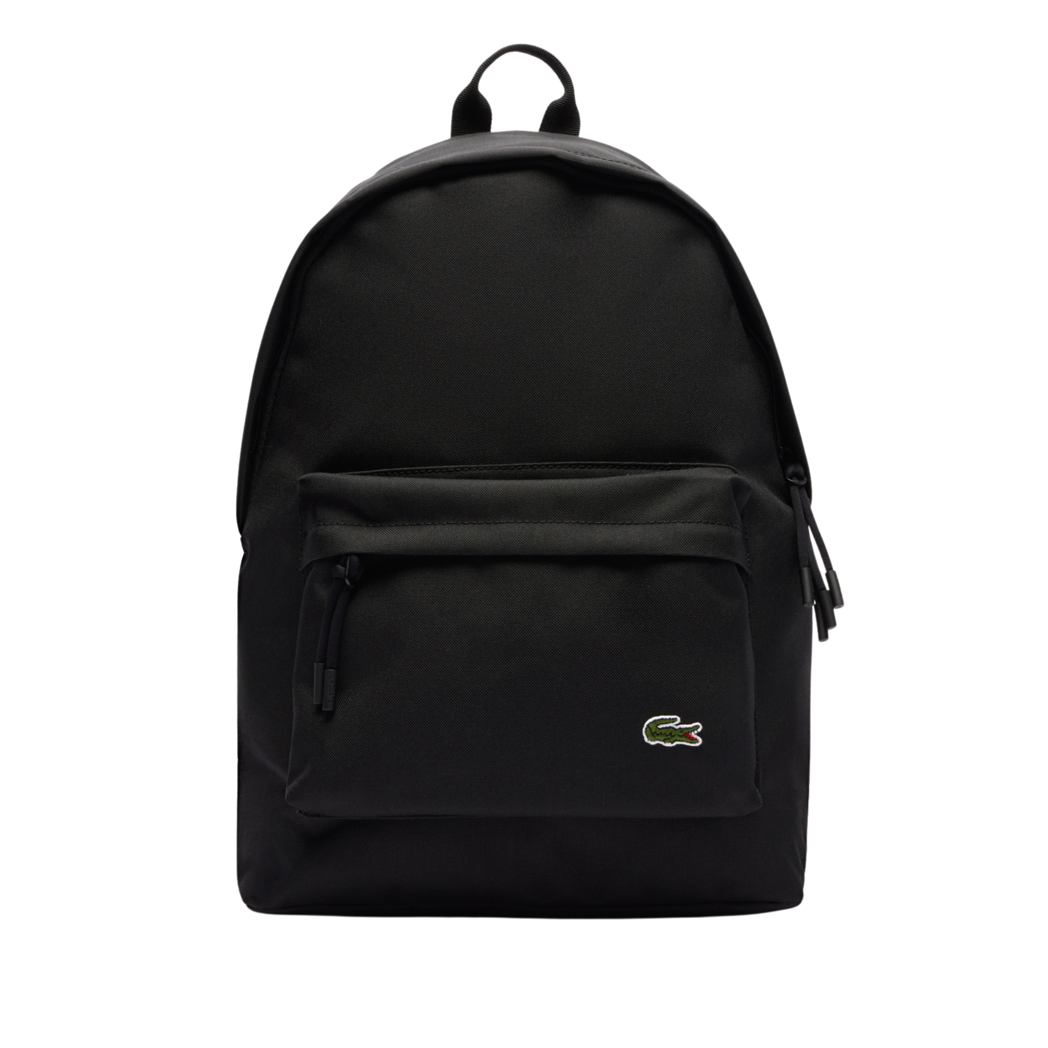 Mens Lacoste Black Classic Backpack