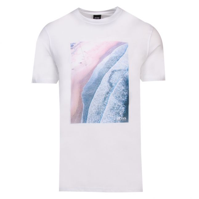 Casual Mens White Teecher 2 S/s T Shirt