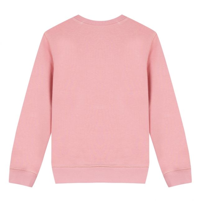 Girls Light Pink Iconic Tiger JG Sweat Top