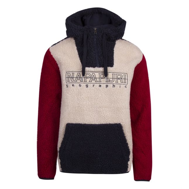 Mens Natural Teide Colourblock Fleece