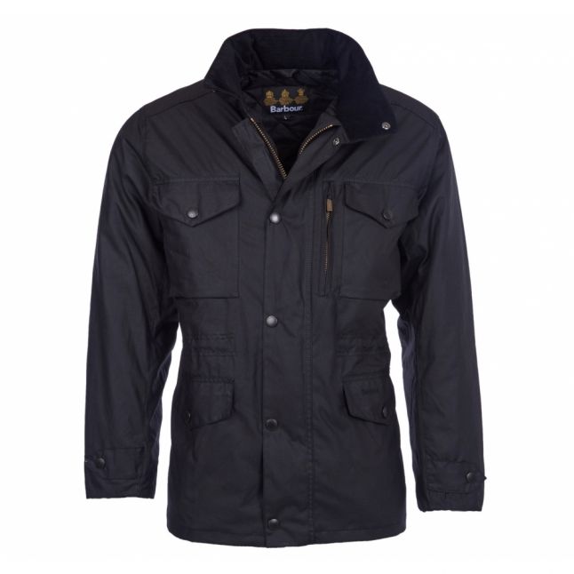 Lifestyle Mens Black Sapper Waxed Jacket