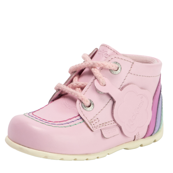 Baby Pink Kick Hi Rainbow