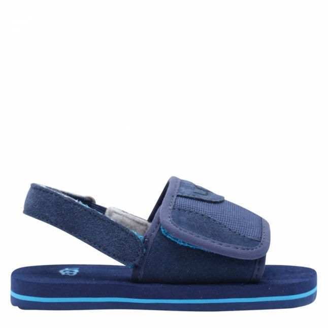 Toddler Ensign Blue Beach Slide Sandals (5-11)