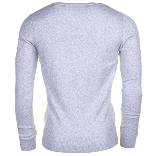 Mens Grey K-Maniky Crew Knitted Jumper