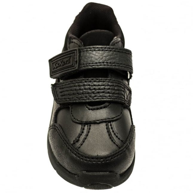 Infant Black Leather Moakie Reflex Strap (5-12)