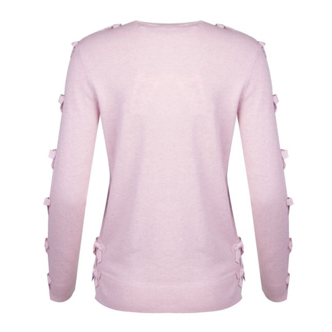 Womens Nude Pink Sakarie Bow Sleeve Knitted Top