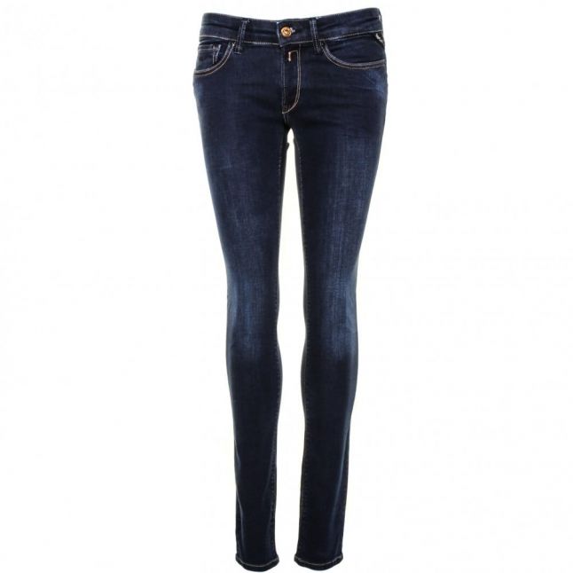 Womens Blue Wash Luz Regular Skinny Fit Jeans