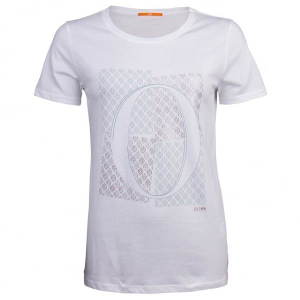 Casual Womens White Tushurti S/s T Shirt