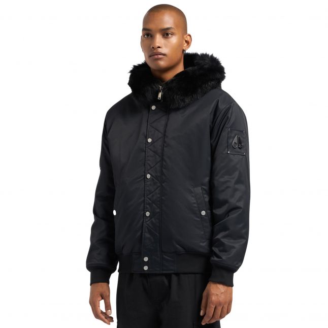 Mens Black Denali Bomber Jkt