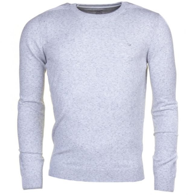 Mens Grey K-Maniky Crew Knitted Jumper