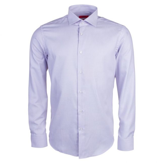 Mens Light Purple C-Gordon Reg L/s Shirt