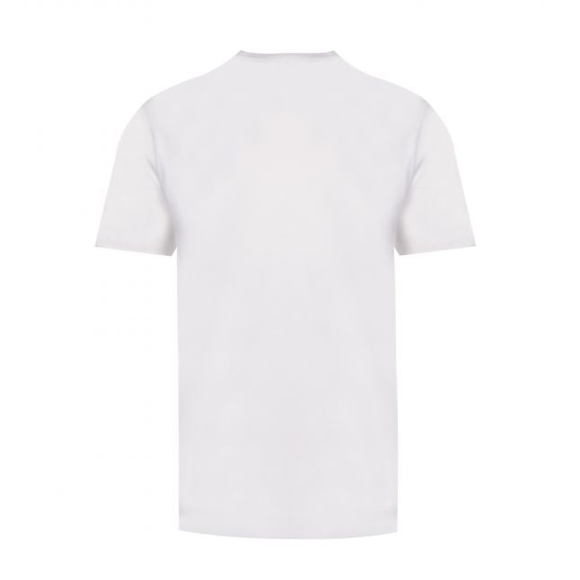 Mens White Core Logo S/s T-Shirt