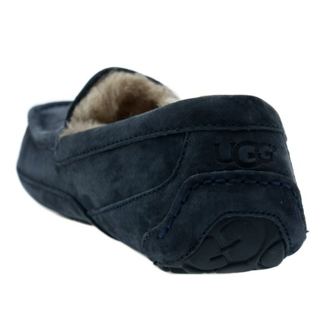 Mens New Navy Ascot Slippers