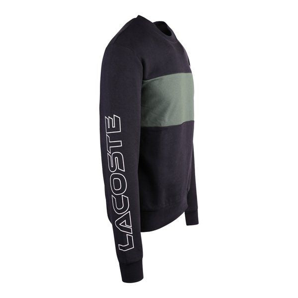 Mens Abysm/Sequoia Colourblock Sweatshirt