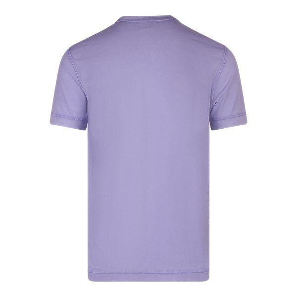 Mens Light Purple Tokks Garment Dye S/s T Shirt