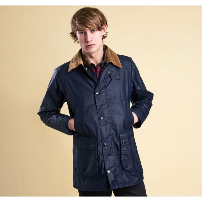 Heritage Mens Indigo SI Bedale Waxed Jacket