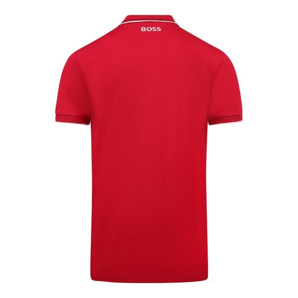 Mens Medium Red Paddy Pro S/s Polo Shirt