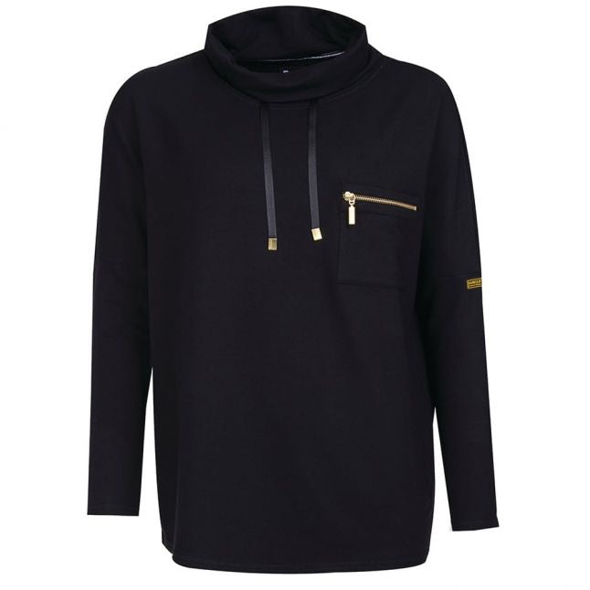 Womens Black Byway Sweat Top