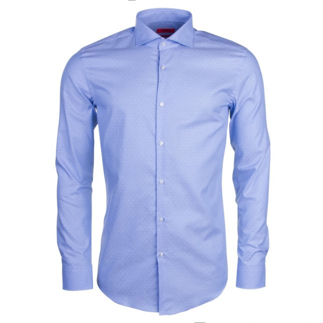 Mens Light Blue C-Jason Slim L/s Shirt