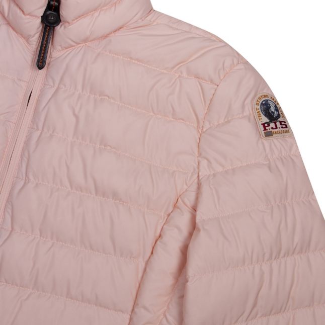 Womens Salmon Pink Geena Padded Jacket