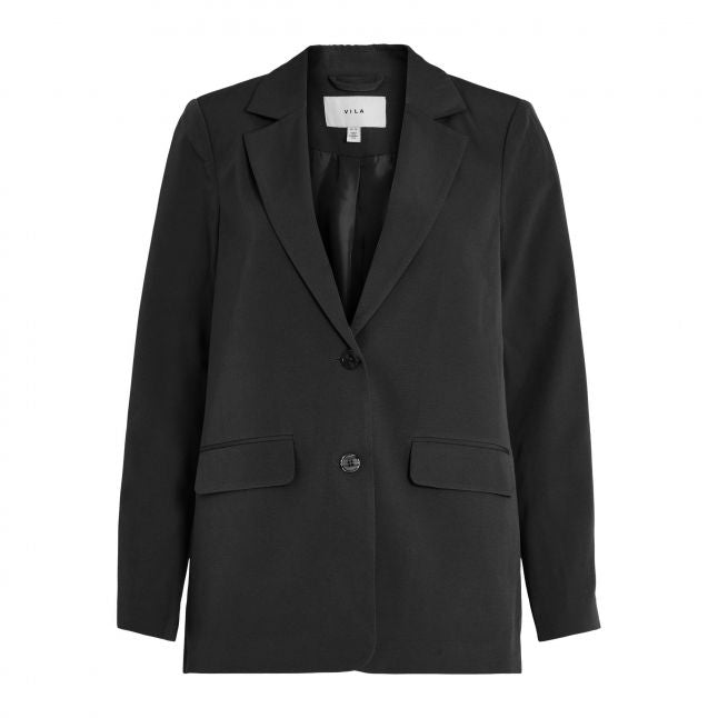 Womens Black Vikamma Loose Blazer