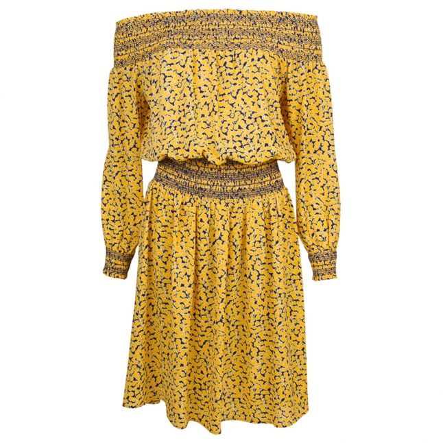 Womens Taxi Yellow Mini Finley Dress