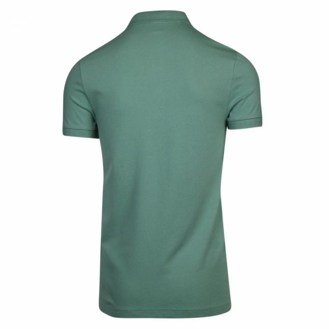 Casual Mens Pale Green Passenger Slim Fit S/s Polo Shirt